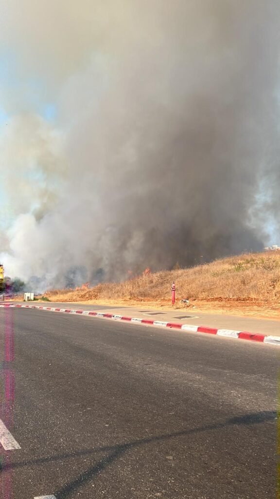 שריפה ברחוב תש"ח בראשון לציון