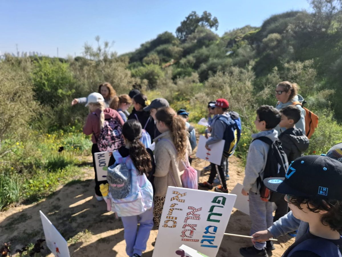 מראה כללי של גבעת האירוסים בראשון לציון