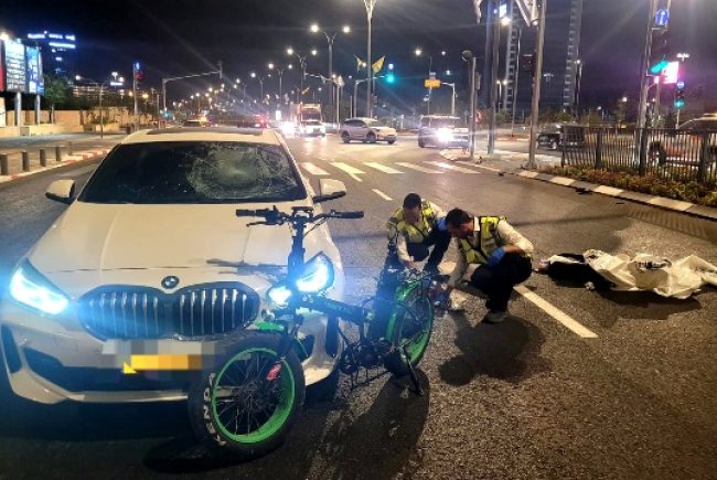 גבר כבן 40 נהרג, כתוצאה מתאונת דרכים קטלנית במערב ראשון לציון