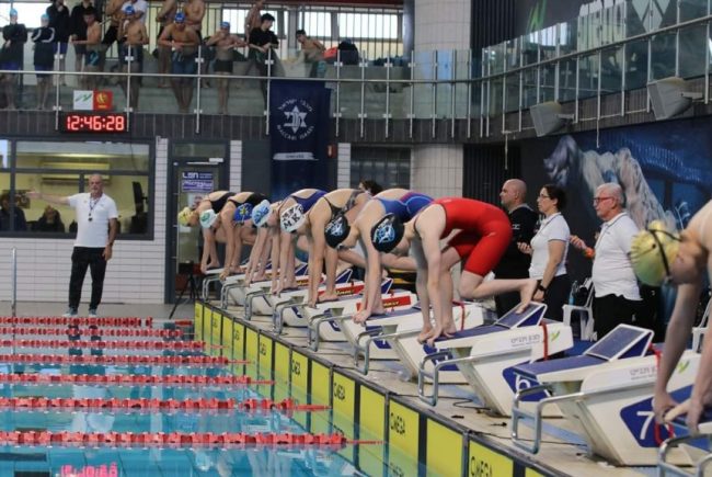מכבי ראשון לציון זכתה במקום הראשון באליפות ישראל בשחייה