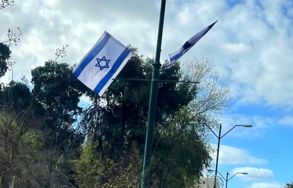 ראשון לציון לובשת כחול-לבן: 4,000 דגלי ישראל כבר נתלו בעיר ואף הוצבו דגלי ענק בכניסות אליה