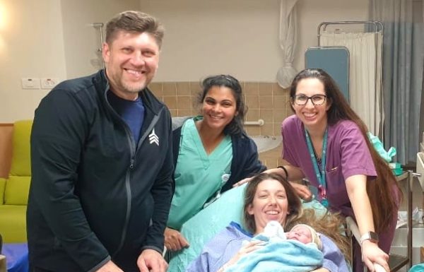 המרכז הרפואי שמיר ראשון לציון ,מזל טוב למשפחת לויצקי: זה התינוק הראשון לשנת 2023 באזורנו